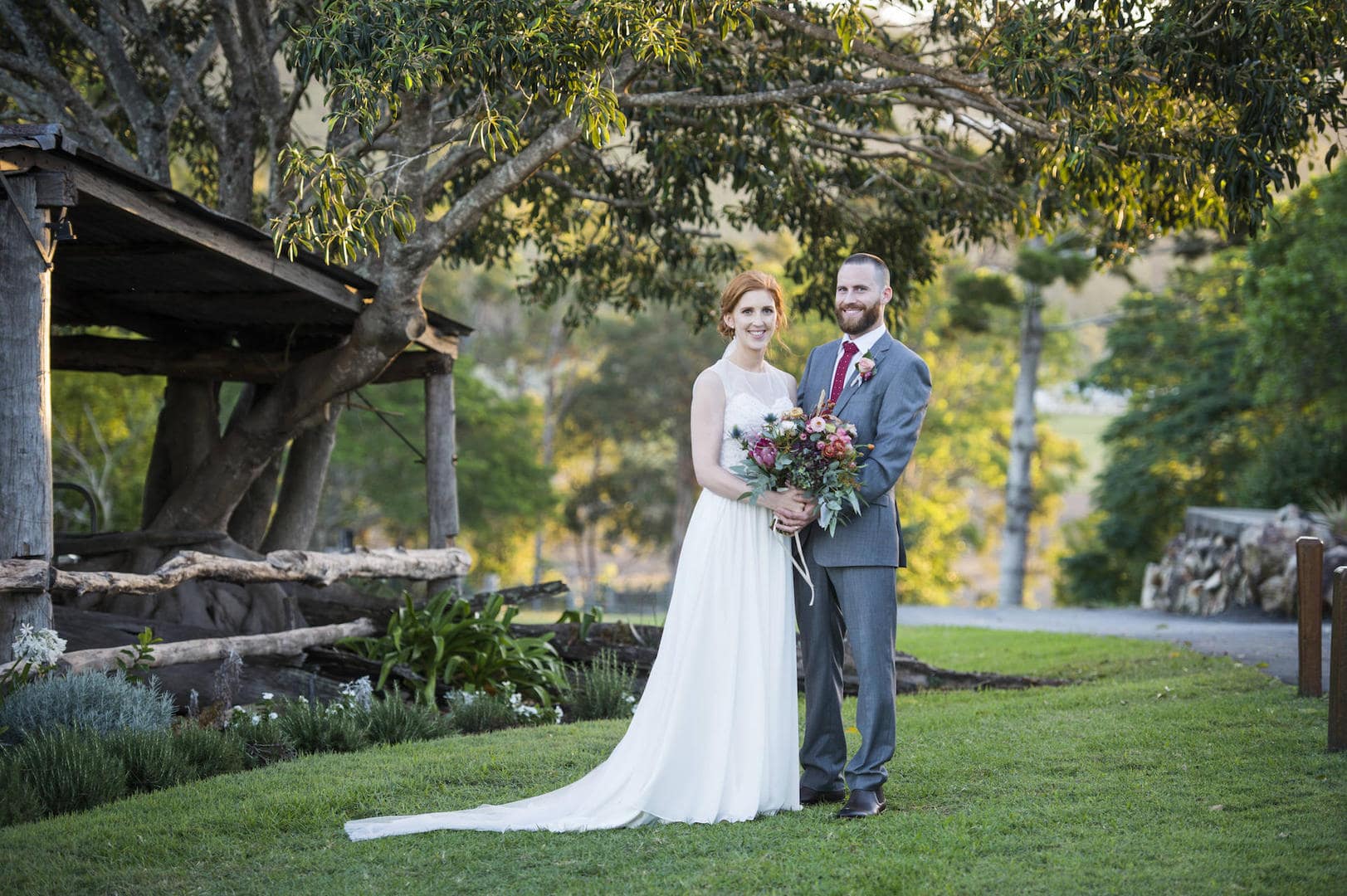 garden weddings sunshine coast | Yandina Station Weddings - Nick Evans Photography