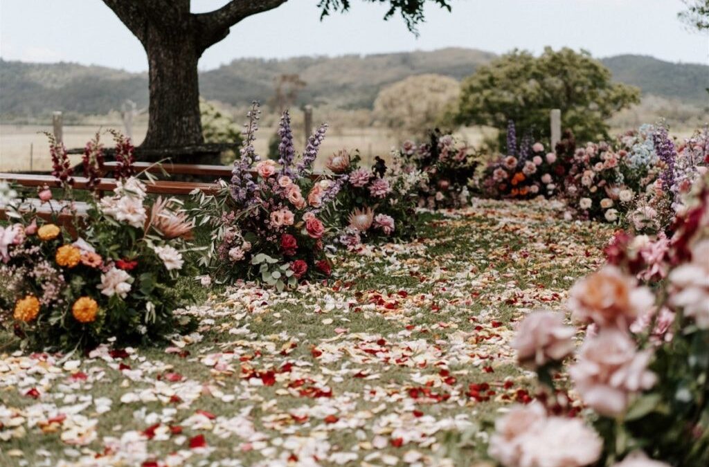 picture of a clients destination wedding