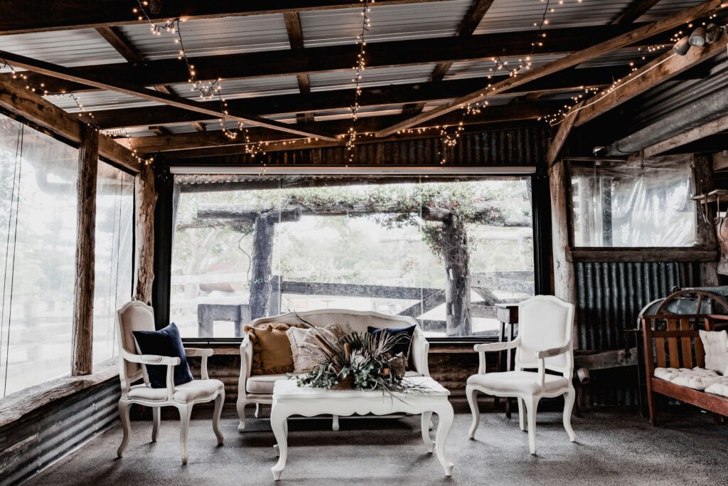 yandina station wedding chair